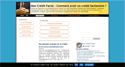 Desktop Screenshot of mon-credit-facile.com